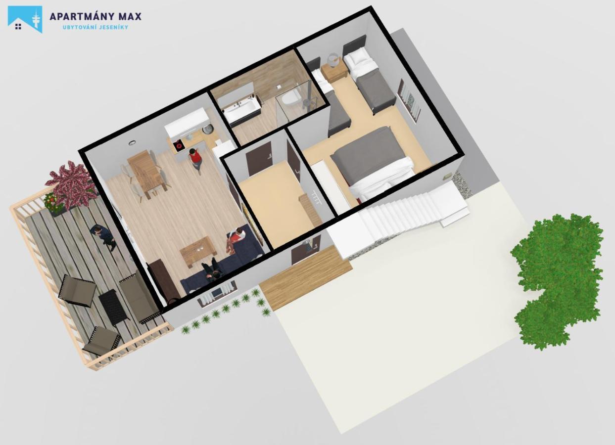 Max Apartment Vaclavov u Bruntalu